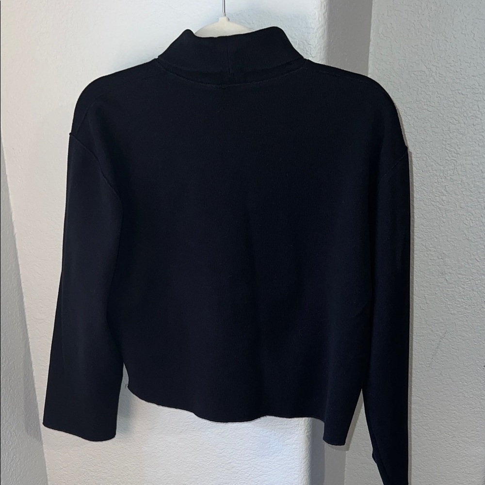 Zara Black Turtleneck Sweater Women’s Size M - Picture 4 of 4